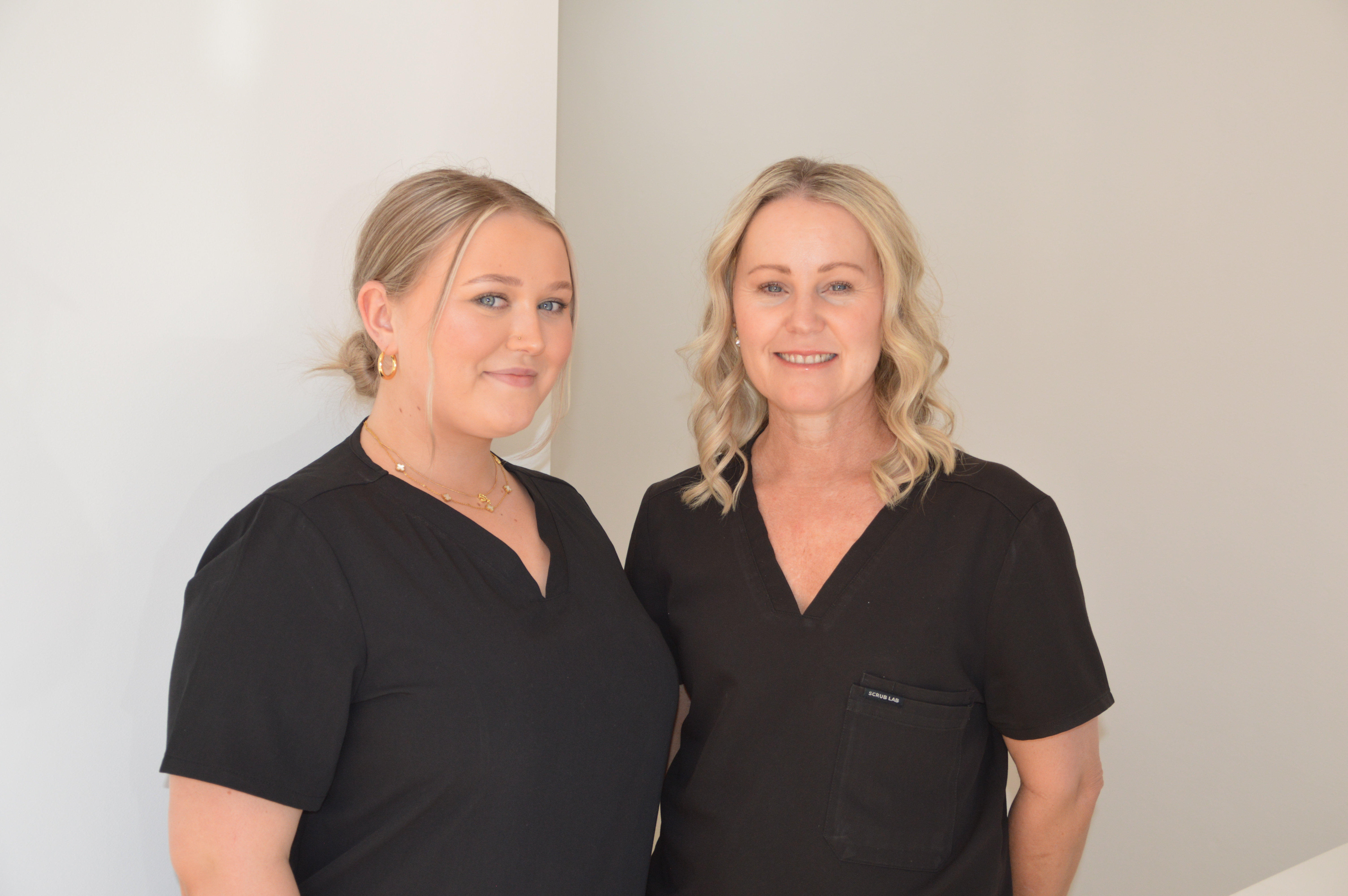 Amanda and Sophie - Fit Skin Clinic Team